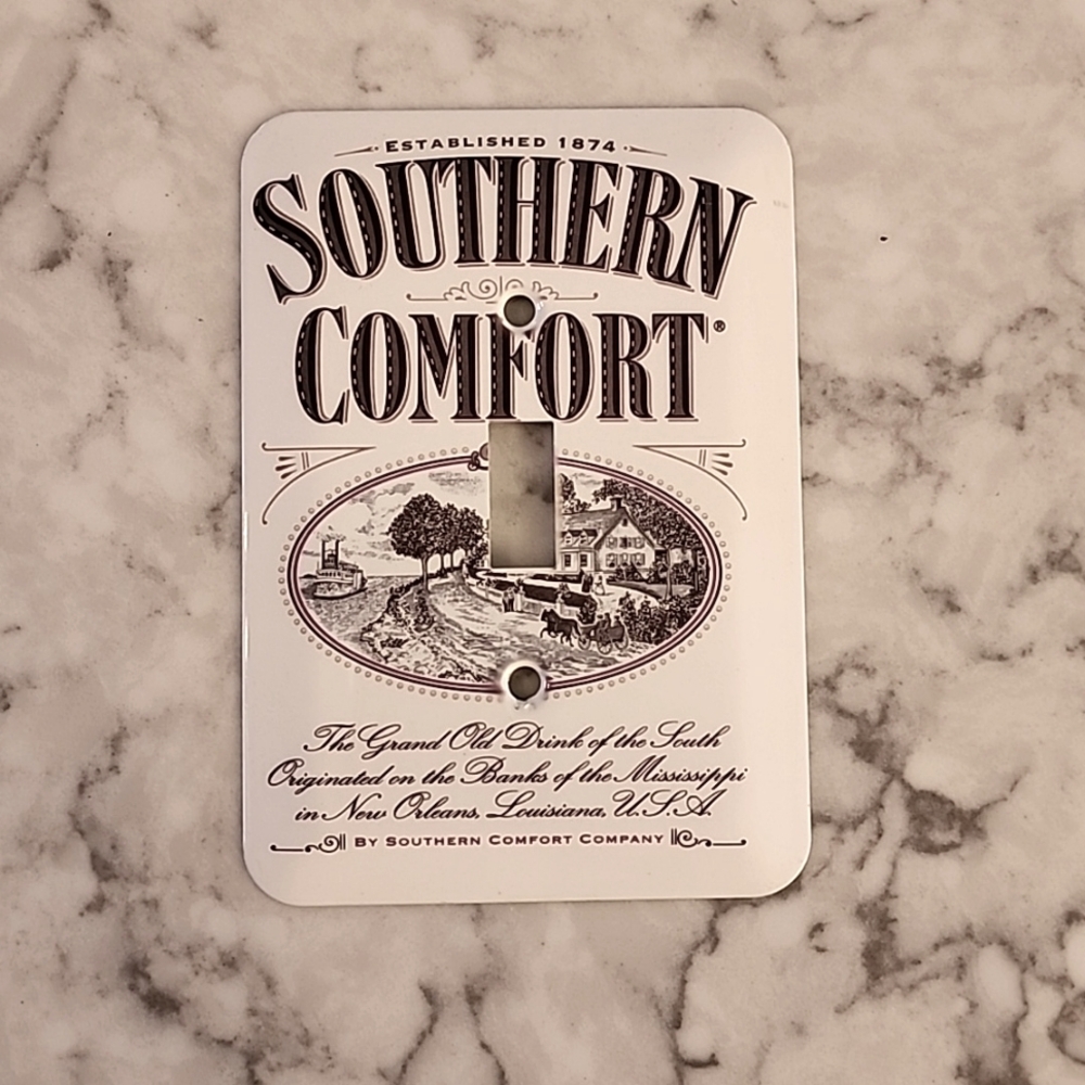 Southern Comfort light switch cover
